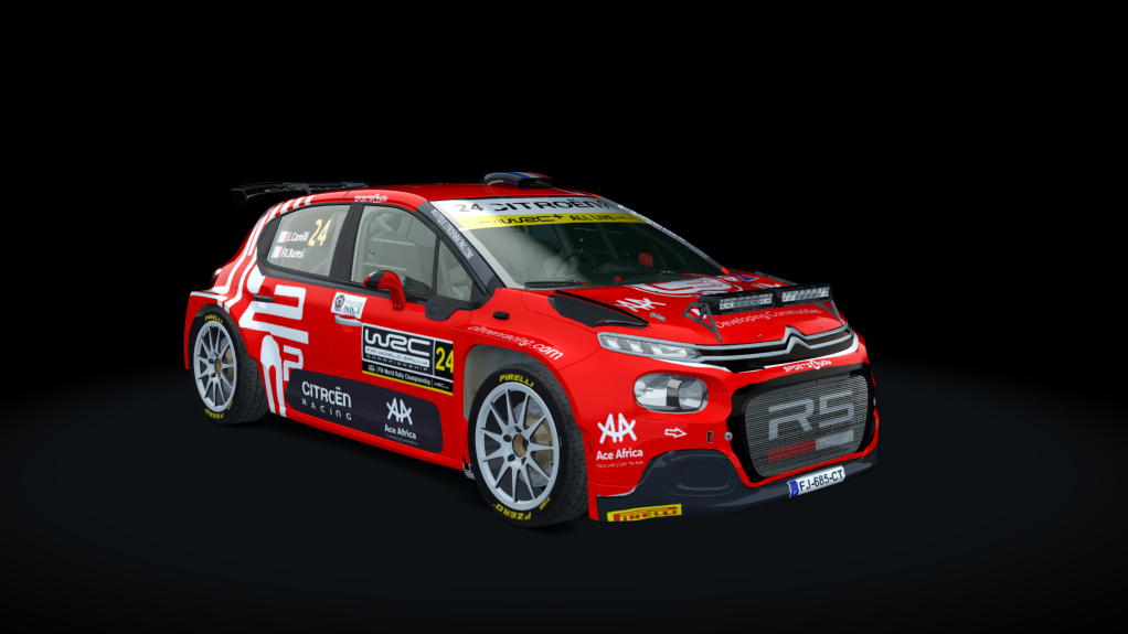 R5 Citroen C3, skin E. Camilli