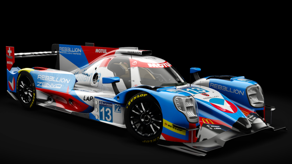 2016 Oreca 07 LMP2, skin 2017 #13 Vaillante Rebellion LM24