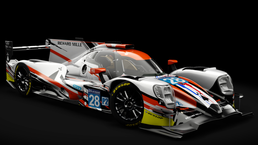 2016 Oreca 07 LMP2, skin 2017 #28 TDS-Racing LM24