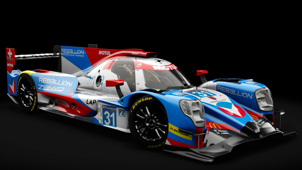 2016 Oreca 07 LMP2, skin 2017 #31 Vaillante Rebellion LM24