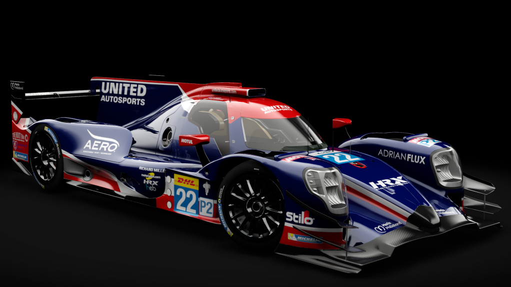 2016 Oreca 07 LMP2, skin 2019 #22 United Autosports WEC