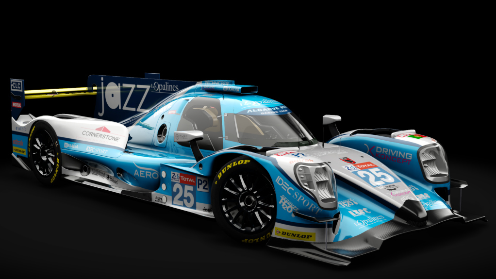 2016 Oreca 07 LMP2, skin 2019 #25 Algarve Pro Racing LM24