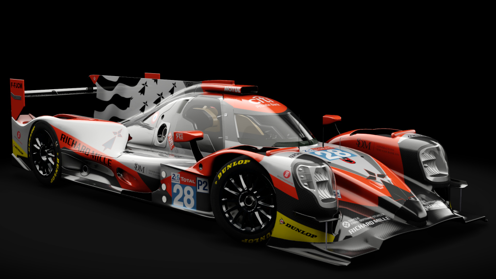 2016 Oreca 07 LMP2, skin 2019 #28 TDS Racing LM24