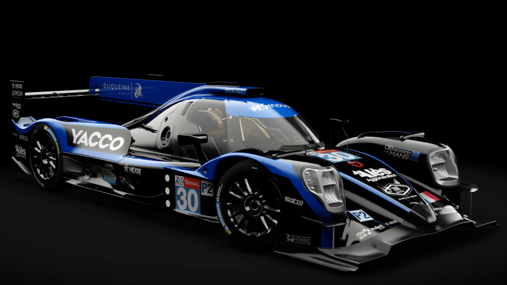 2016 Oreca 07 LMP2, skin 2019 #30 Duqueine Engineering LM24