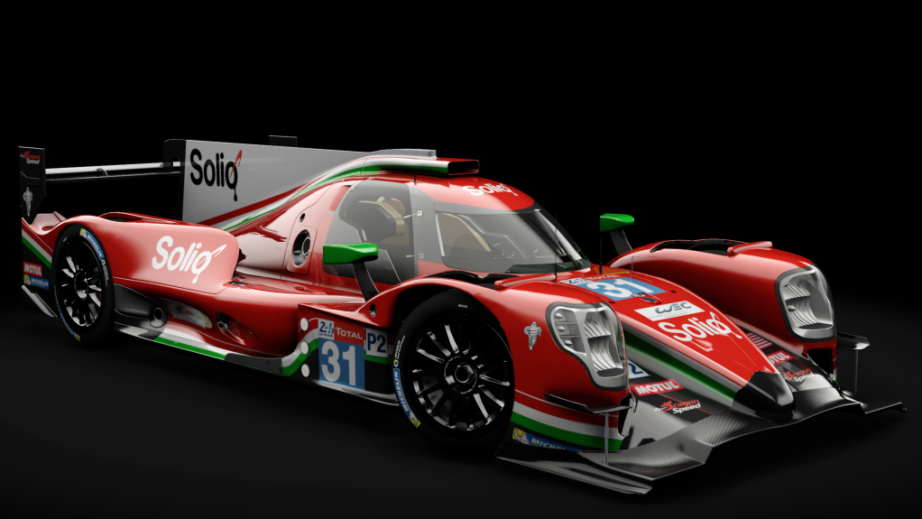 2016 Oreca 07 LMP2, skin 2019 #31 DragonSpeed LM24