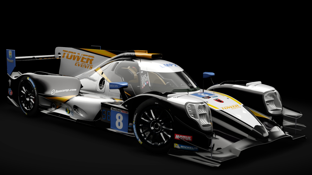 2016 Oreca 07 LMP2, skin 2020 #08 Tower Motorsport by Starworks Daytona IMSA