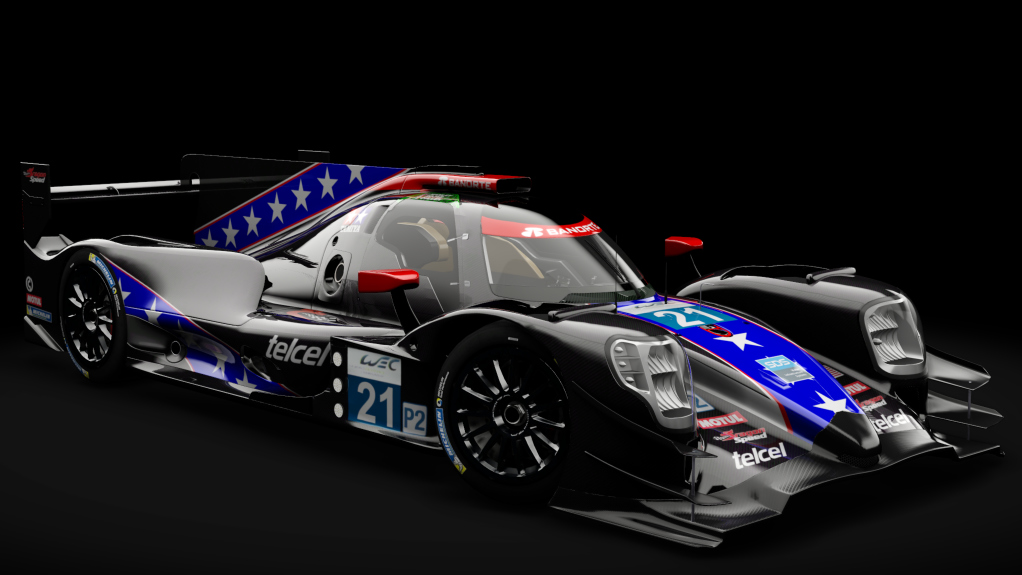 2016 Oreca 07 LMP2, skin 2020 #21 DragonSpeed USA WEC