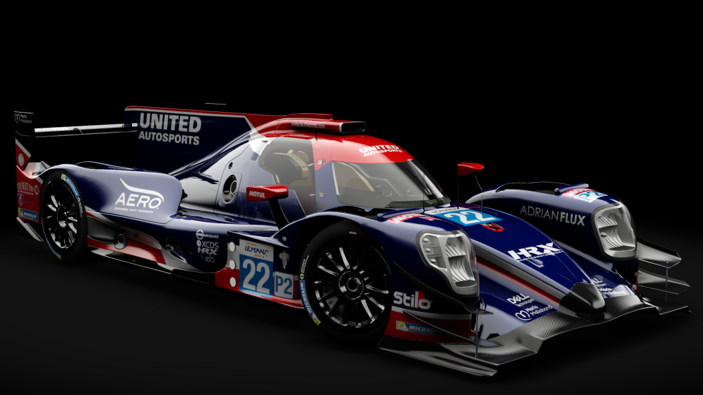 2016 Oreca 07 LMP2, skin 2020 #22 United Autosports ELMS