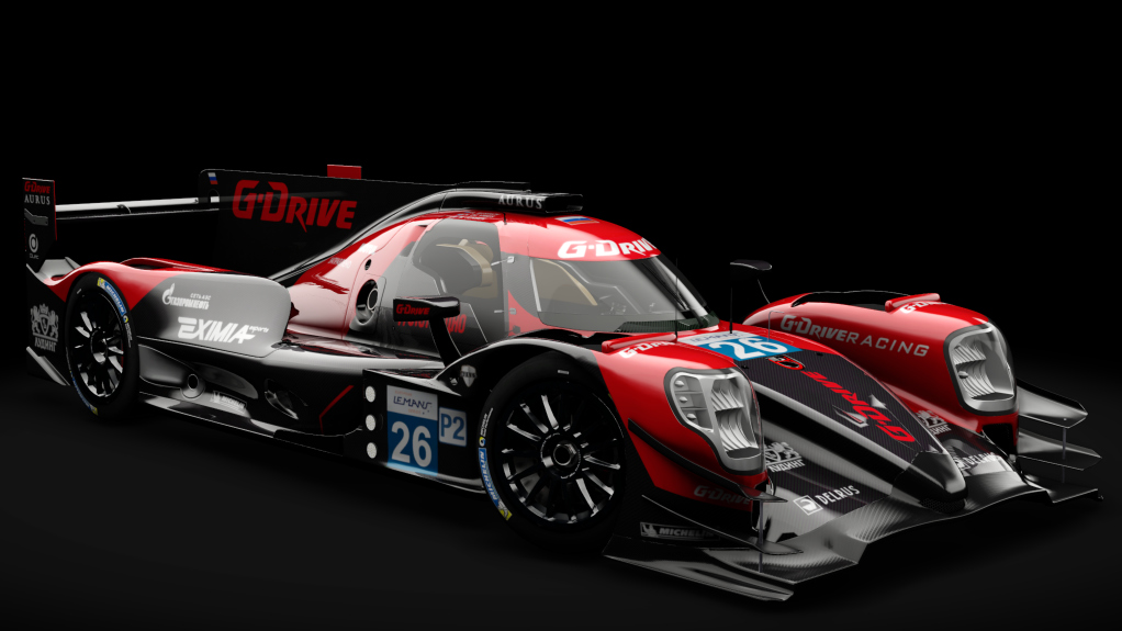 2016 Oreca 07 LMP2, skin 2020 #26 G-Drive Racing ELMS