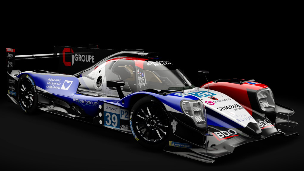 2016 Oreca 07 LMP2, skin 2020 #39 Graff Racing Racing ELMS