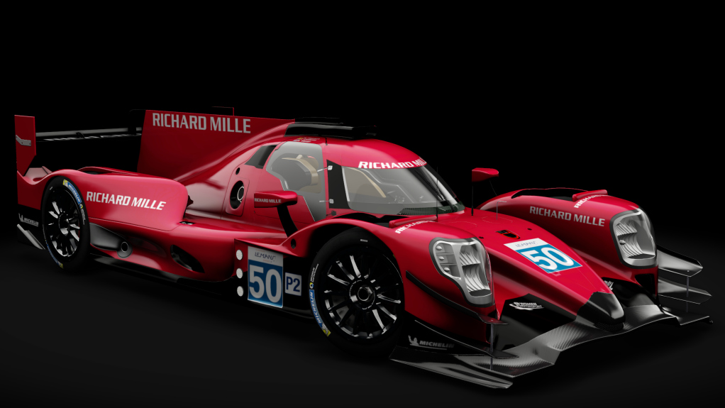 2016 Oreca 07 LMP2, skin 2020 #50 Richard Mille Racing Team Le Castellet 240 ELMS