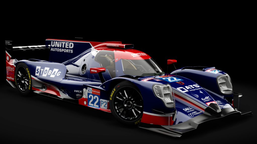 2016 Oreca 07 LMP2, skin 2021 #22 United Autosport LM24