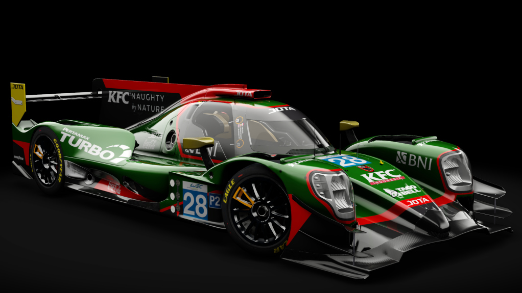 2016 Oreca 07 LMP2, skin 2021 #28 Jota Sport WEC