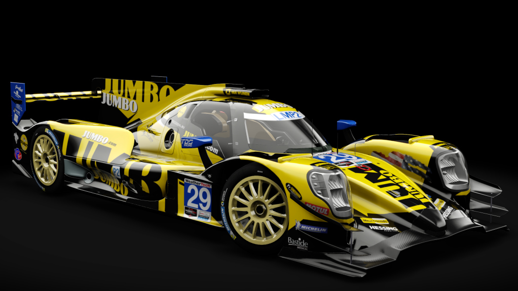 2016 Oreca 07 LMP2, skin 2021 #29 RacingTeamNederland Daytona IMSA