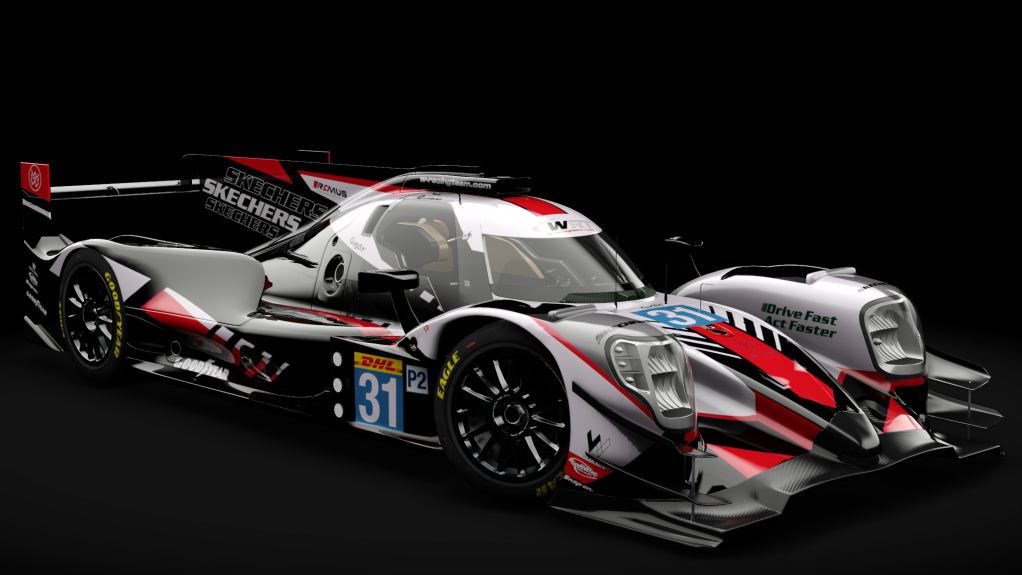 2016 Oreca 07 LMP2, skin 2021 #31 W-Racing Team WEC