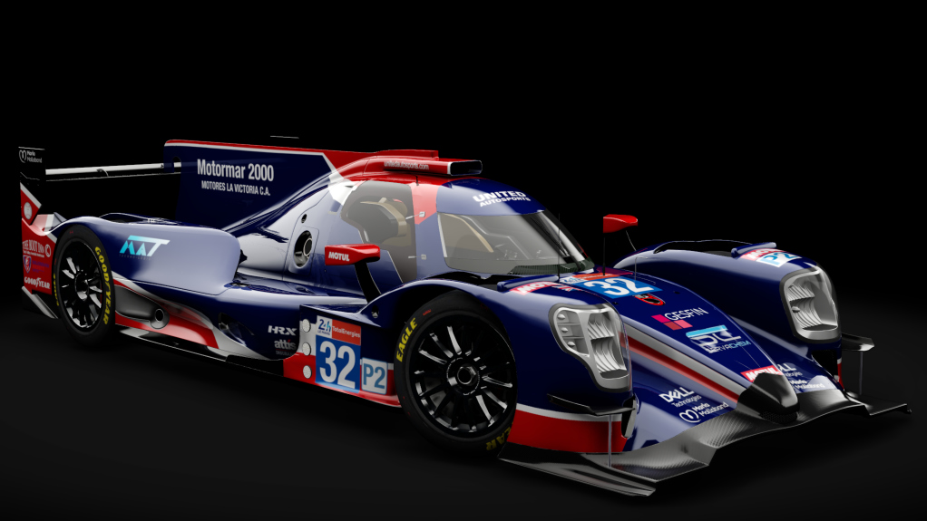 2016 Oreca 07 LMP2, skin 2021 #32 United Autosport LM24