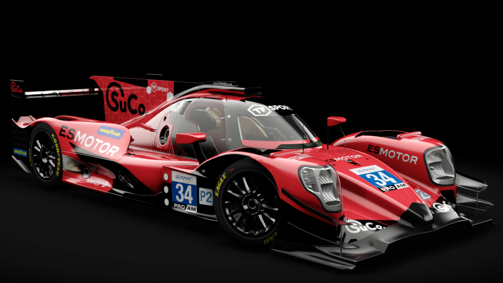 2016 Oreca 07 LMP2, skin 2021 #34 Racing Team Turkey Cerberus ELMS