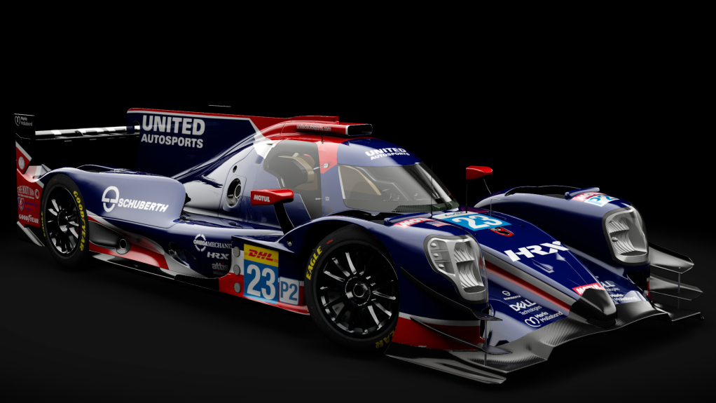 2016 Oreca 07 LMP2, skin 2022 #23 United Autosports USA WEC