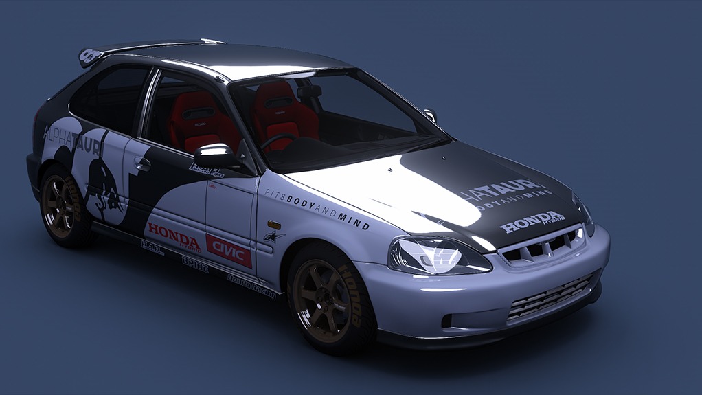 Honda Civic Type R (EK9) Turbo ver. 2, skin Salmi_Alpha_Tauri