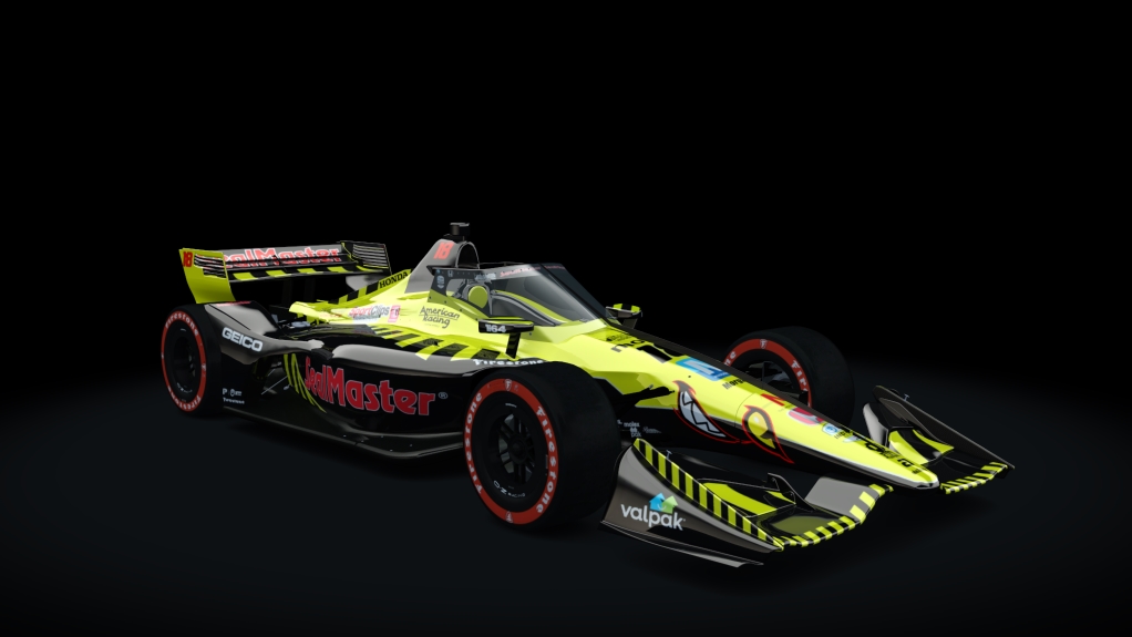 APEX INDYCAR ROAD, skin REV2018