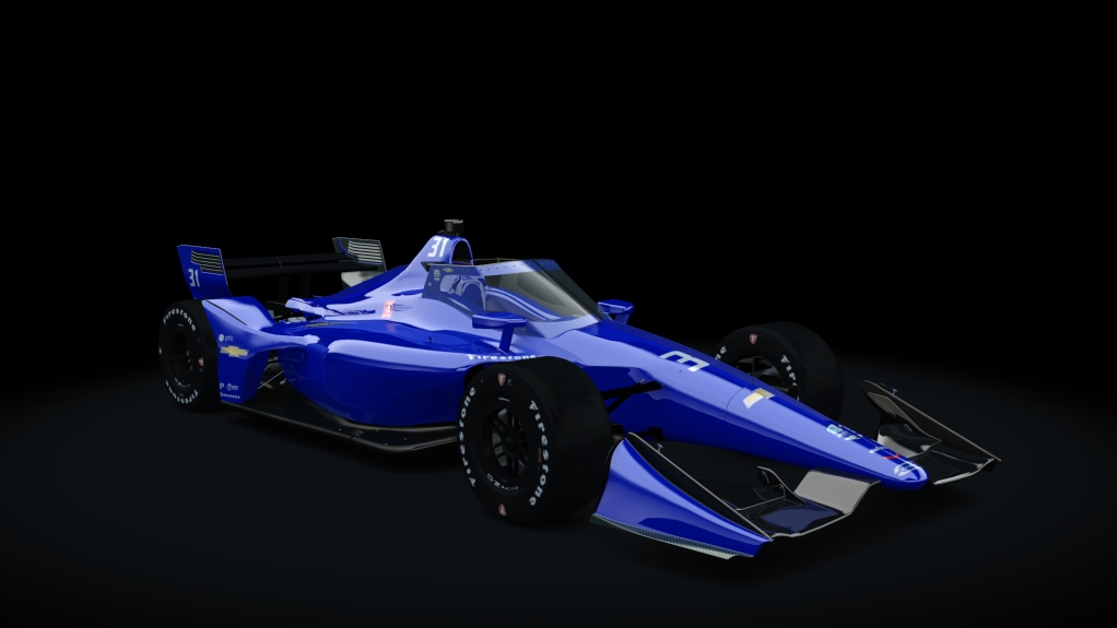 APEX INDYCAR SHORT OVAL, skin REV2031