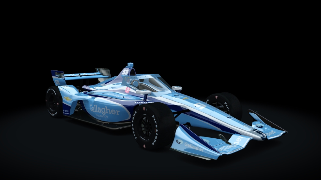 APEX INDYCAR SHORT OVAL, skin REV2059CD