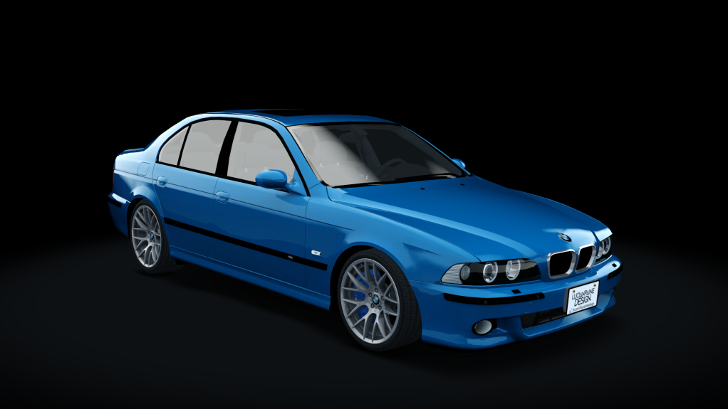 BMW E39 M5 LPD-Edition, skin Bright Blue