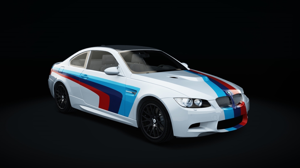 BMW M3 E92 Step1, skin basic