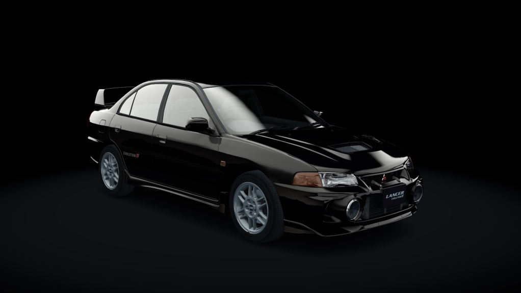 Mitsubishi Lancer Evolution IV GSR, skin 2_Pyrenees_Black