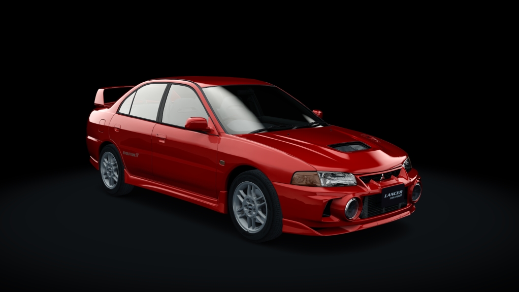 Mitsubishi Lancer Evolution IV GSR, skin 3_Palma_Red