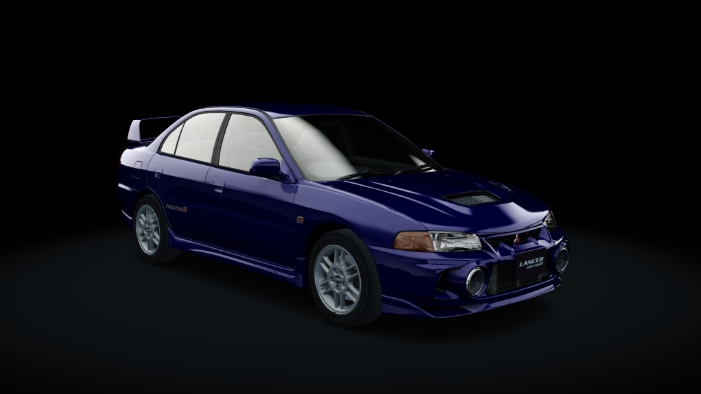 Mitsubishi Lancer Evolution IV GSR, skin 4_Icecelle_Blue