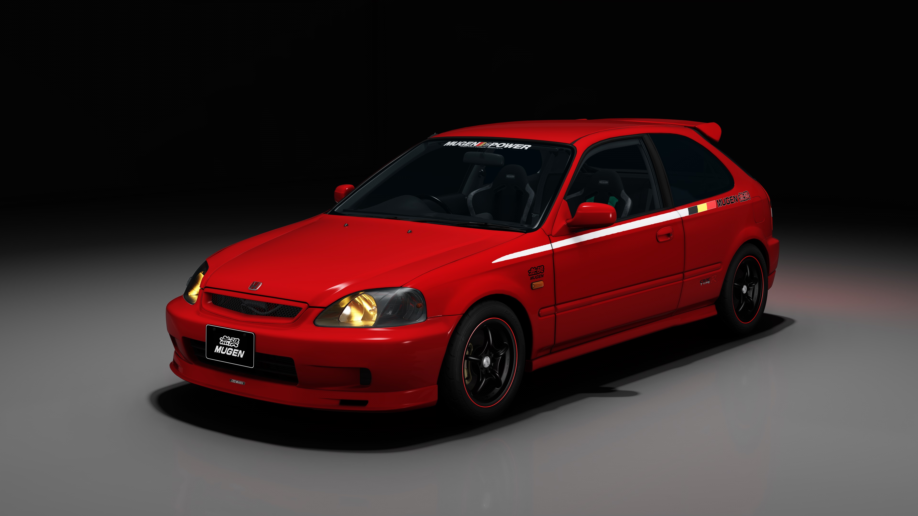 Mugen Civic type SS (EK9), skin 06_roma_red