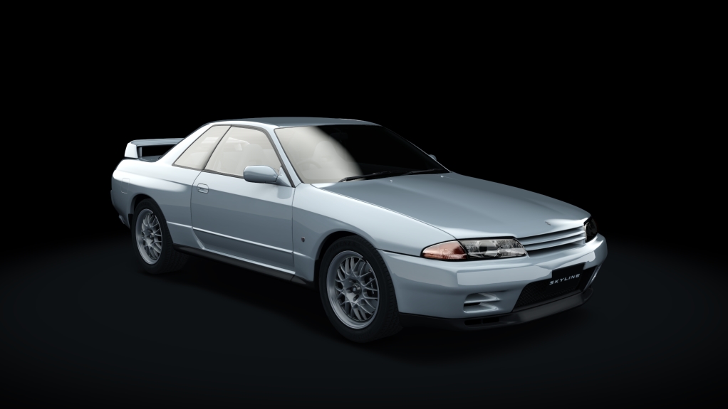 Nissan Skyline GT-R V•Spec II (R32), skin 2_spark_silver_metallic