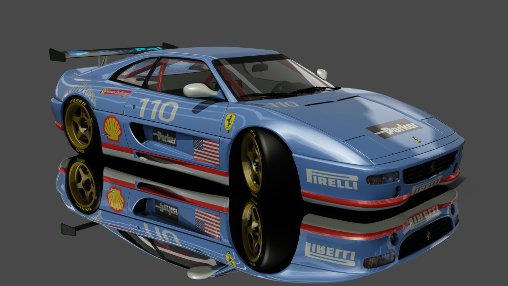 Ferrari 355 challenge, skin 110