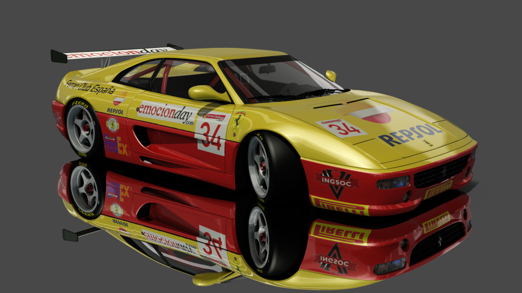 Ferrari 355 challenge, skin 34