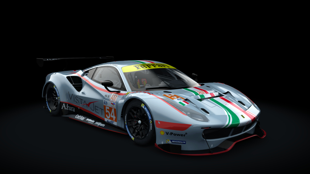 Ferrari 488 GT3 ACC, skin 2022_AFCorseAM_54_LM