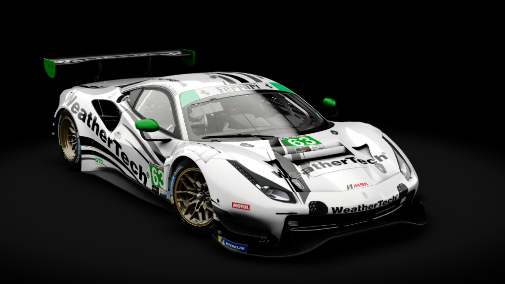Ferrari 488 GT3 ACC, skin 6_IMSA_Scuderia_Corsa_#63