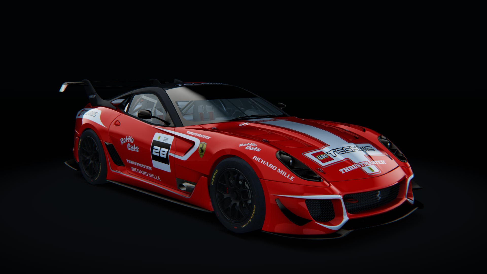 Ferrari 599XX EVO, skin fes_2021_28_red