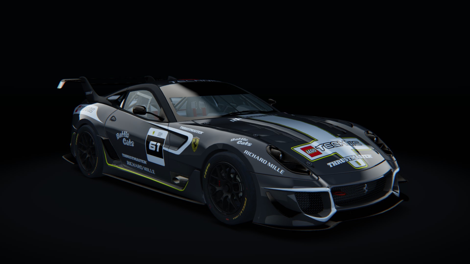 Ferrari 599XX EVO, skin fes_2021_61_grey