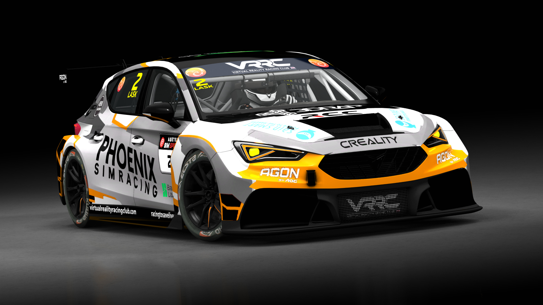 Cupra Leon Competición 2024, skin VRRC Joel Lask