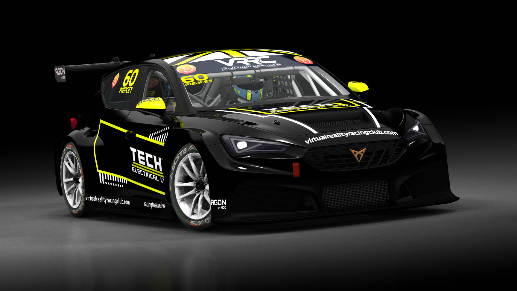 Cupra Leon Competición 2024, skin VRRC Lee Piercey