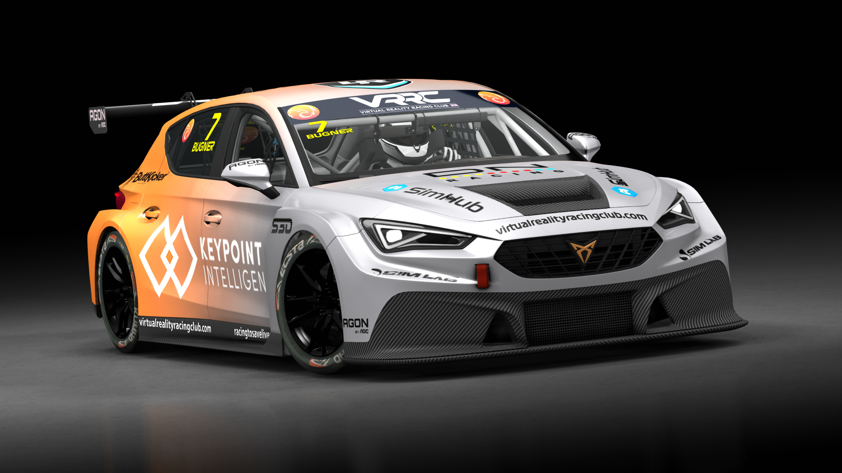 Cupra Leon Competición 2024, skin VRRC Scott Bugner