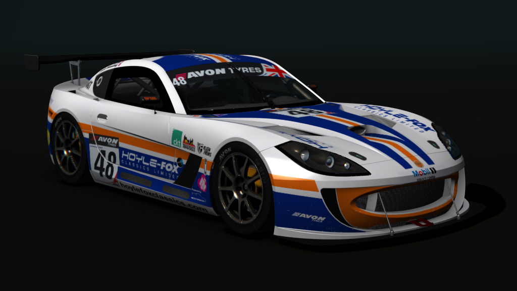 Ginetta G55 GT4, skin Fox_Motorsport_British_GT