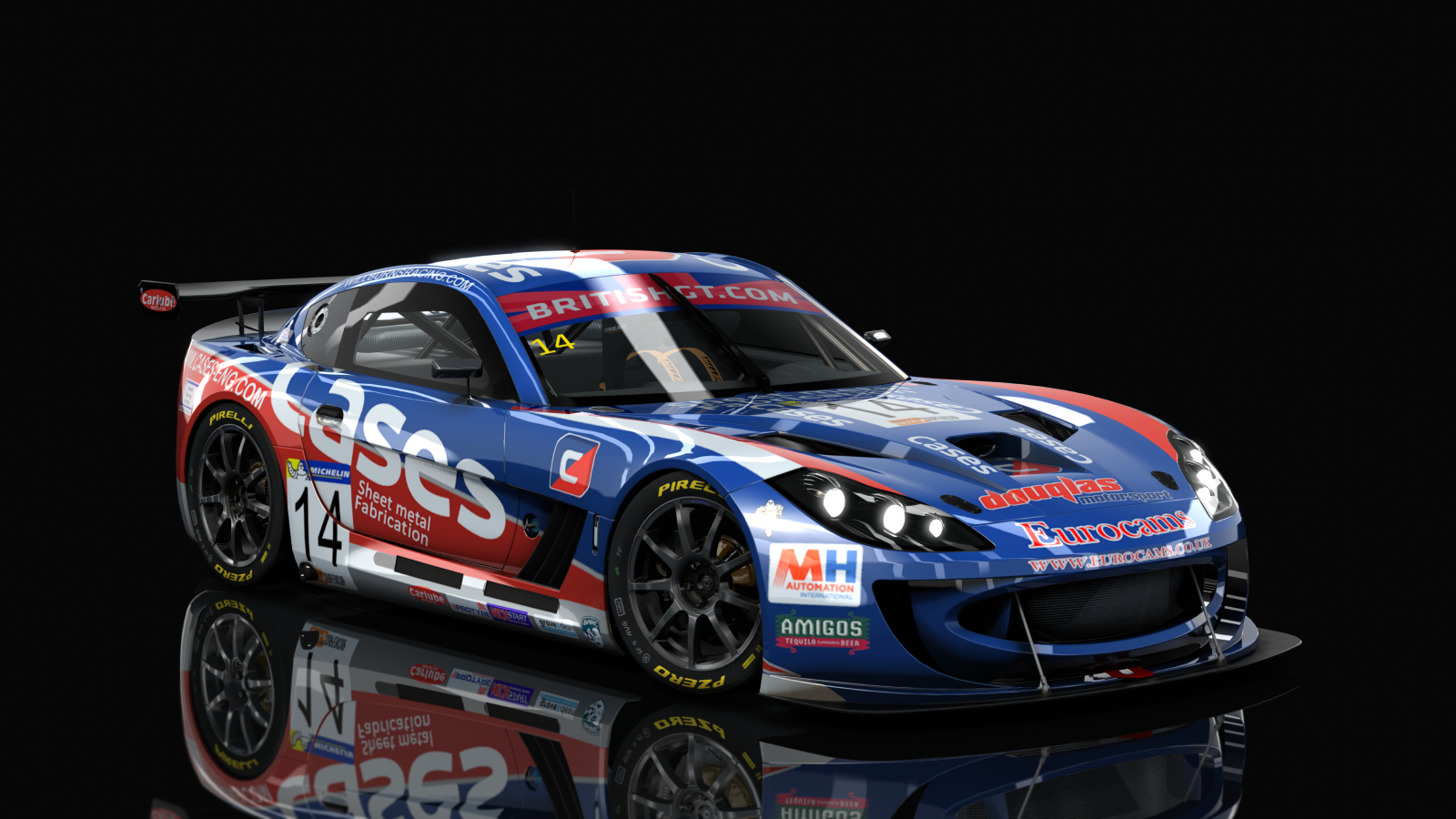 Ginetta G55 GT4 2017 LHD, skin Douglas_Motorsport