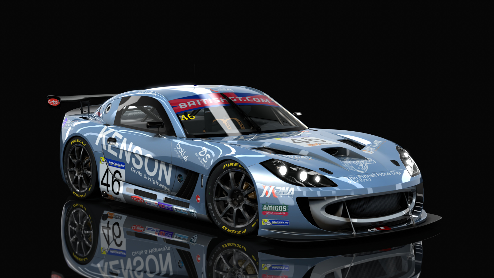 Ginetta G55 GT4 2017 LHD, skin Kenson