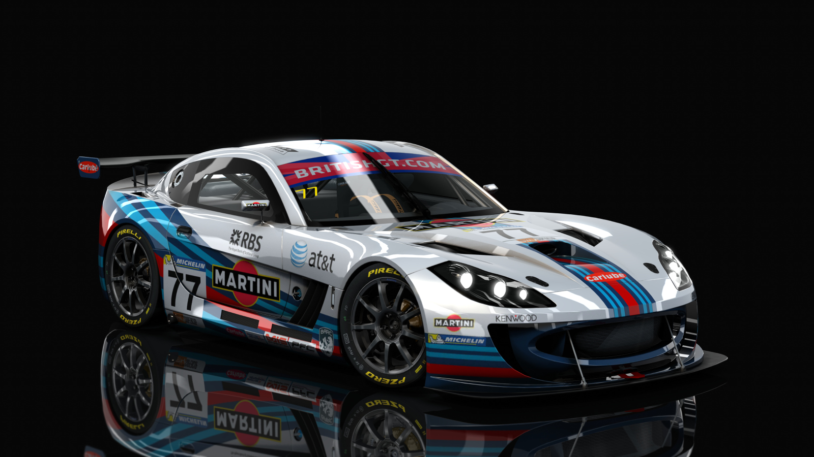 Ginetta G55 GT4 2017 LHD, skin Martini_Racing