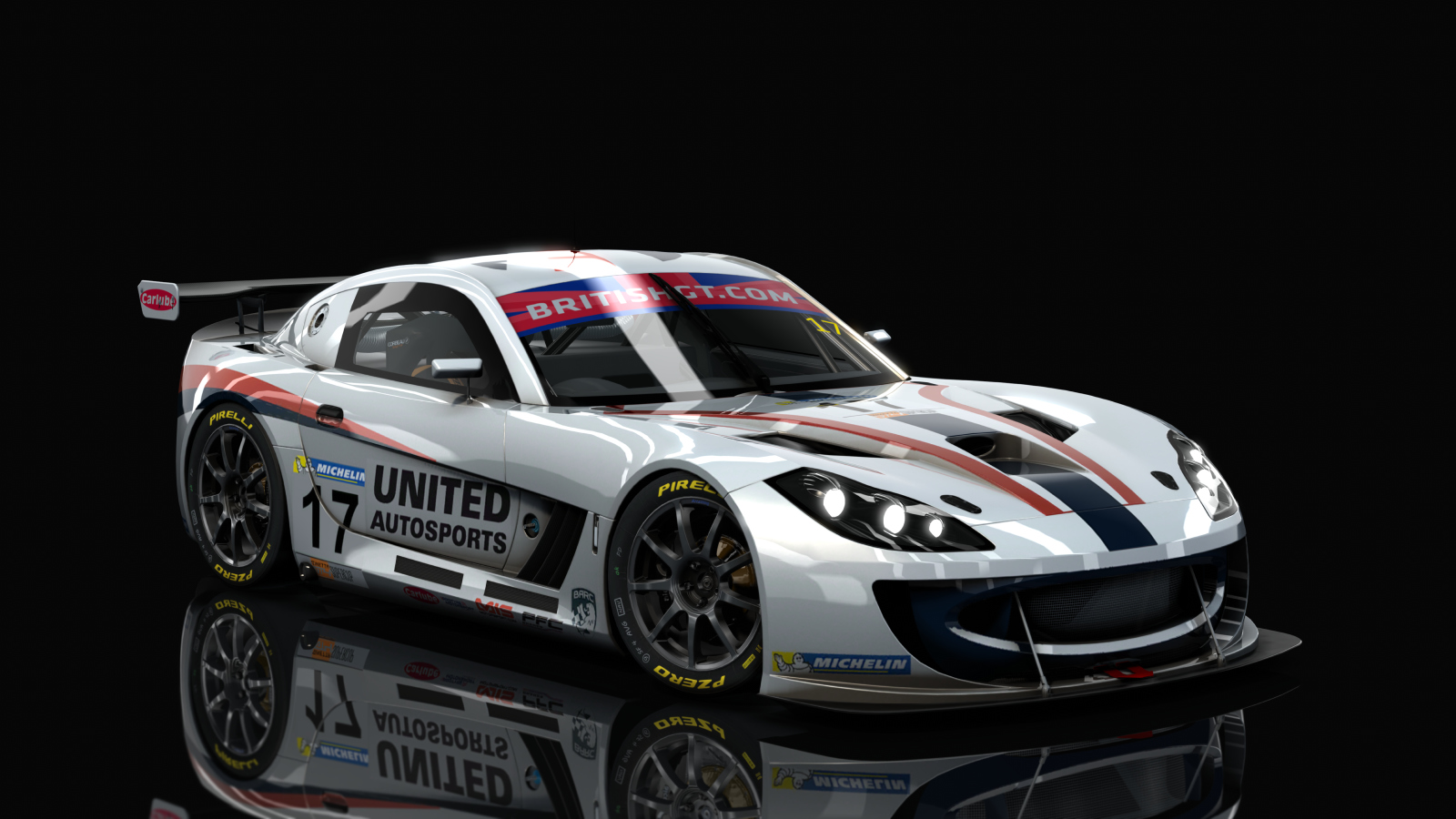 Ginetta G55 GT4 2017 RHD, skin United_Autosports_17