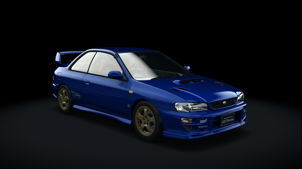 Subaru Impreza Coupe WRX typeR STi Version VI (GC8), skin Deep_Blue