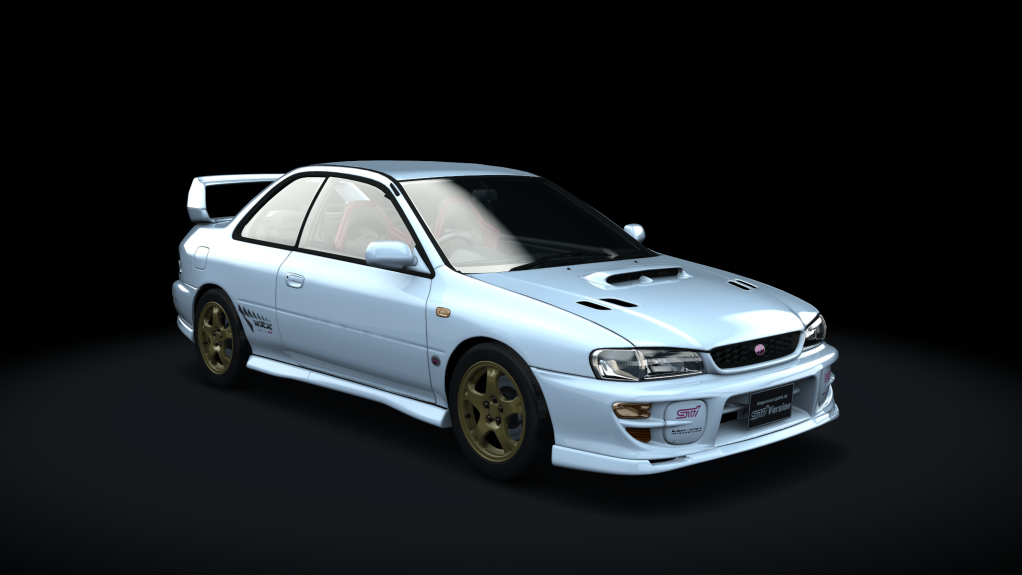 Subaru Impreza Coupe WRX typeR STi Version VI (GC8), skin Pure_White