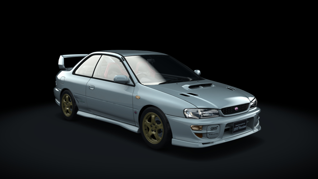 Subaru Impreza Coupe WRX typeR STi Version VI (GC8), skin Royal_Silver